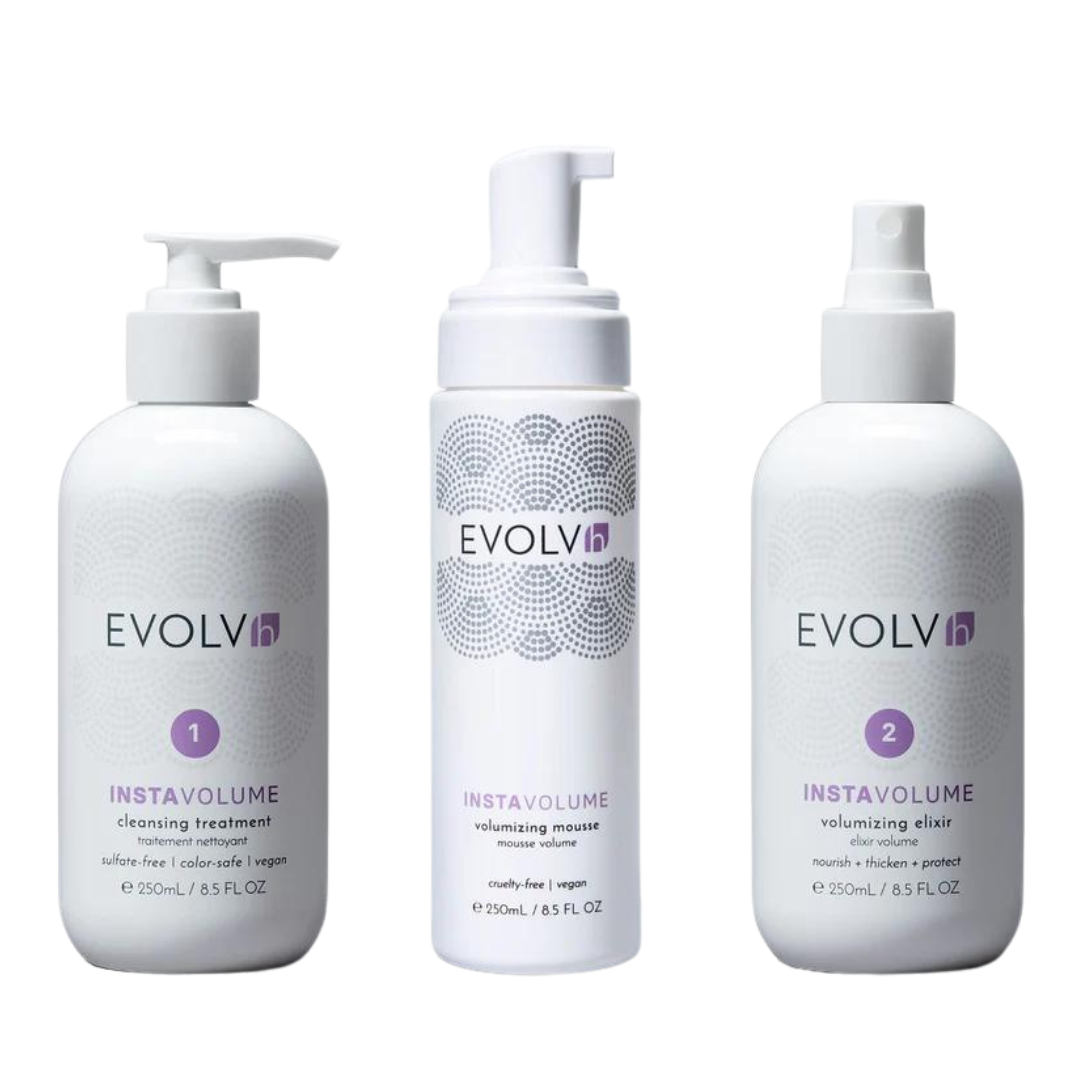 Bundle evolvh gel leave in curl factory shine repair