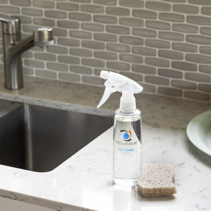  Our EPA registered sanitizer & medical-grade disinfectant is as effective as bleach, killing 99.9% of germs, mold, and mildew.