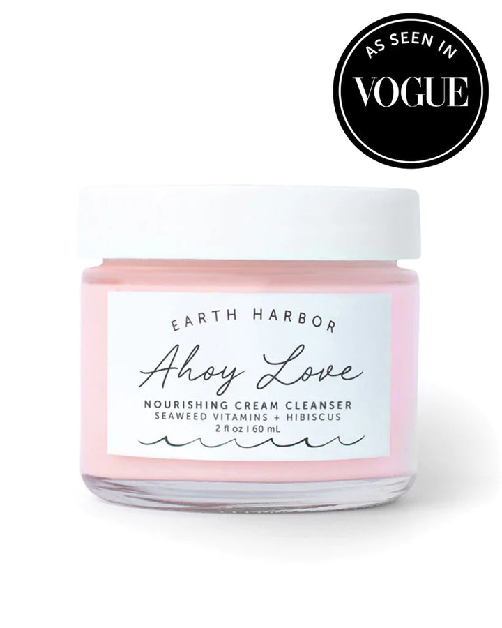 Earth Harbor Ahoy Love Nourishing Cream Cleanser As seen in Vogue
