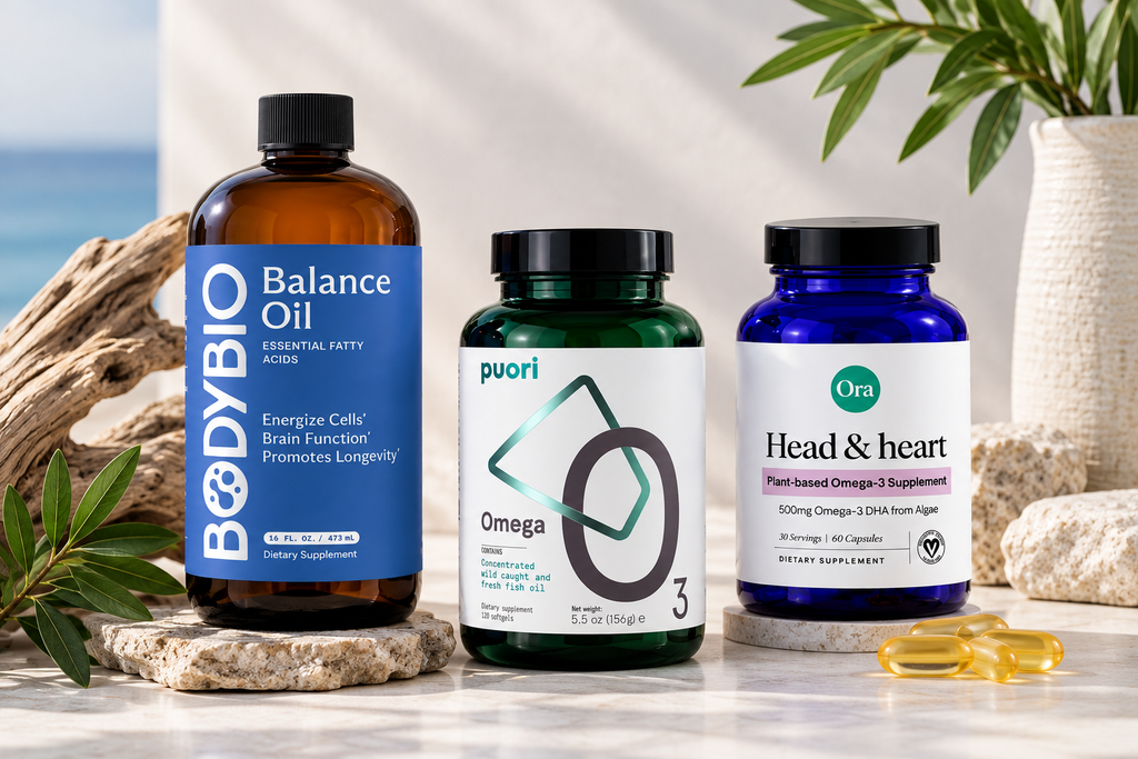Best Omega-3 Supplements for Heart, Brain & Overall Wellness