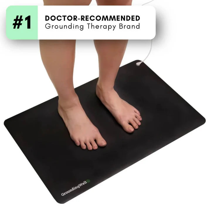 Number 1 Grounding Therapy Brand recommended by Docor - GroundingWell™ Mat