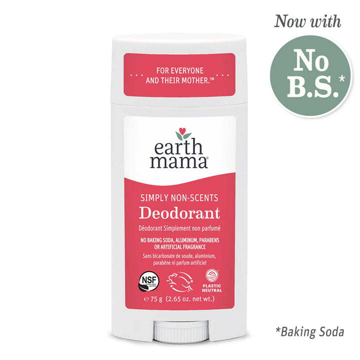 Unscented Simply Non-Scents Earth Mama Deodorant