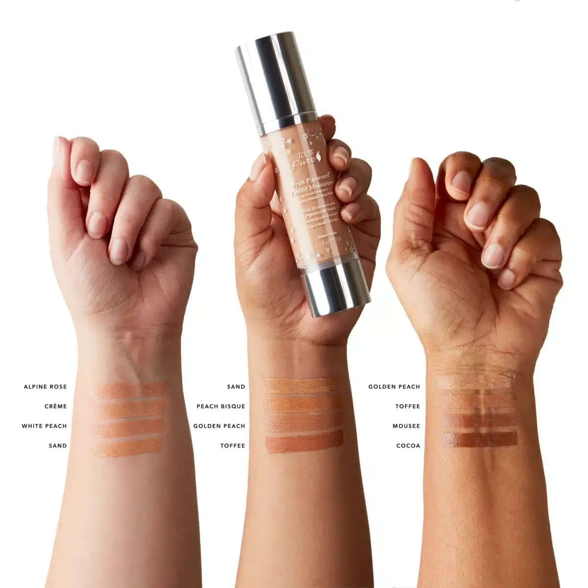 100 Pure Tinted Moisturizer Anti Aging Makeup The Swell Score 100 Pure Tinted Moisturizer Anti Aging Makeup The Swell Score
