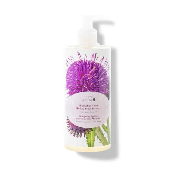 100% Pure - Burdock and Neem Healthy Scalp Lavander Shampoo