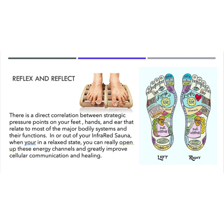 Therasage TheraFlex Reflexology Roller Relieves Foot & Body Pain