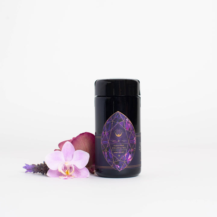 Magic Hour Amethyst: Strawberry-Passionfruit Gemstone Wellness Tea Versatile Wellness Ritual