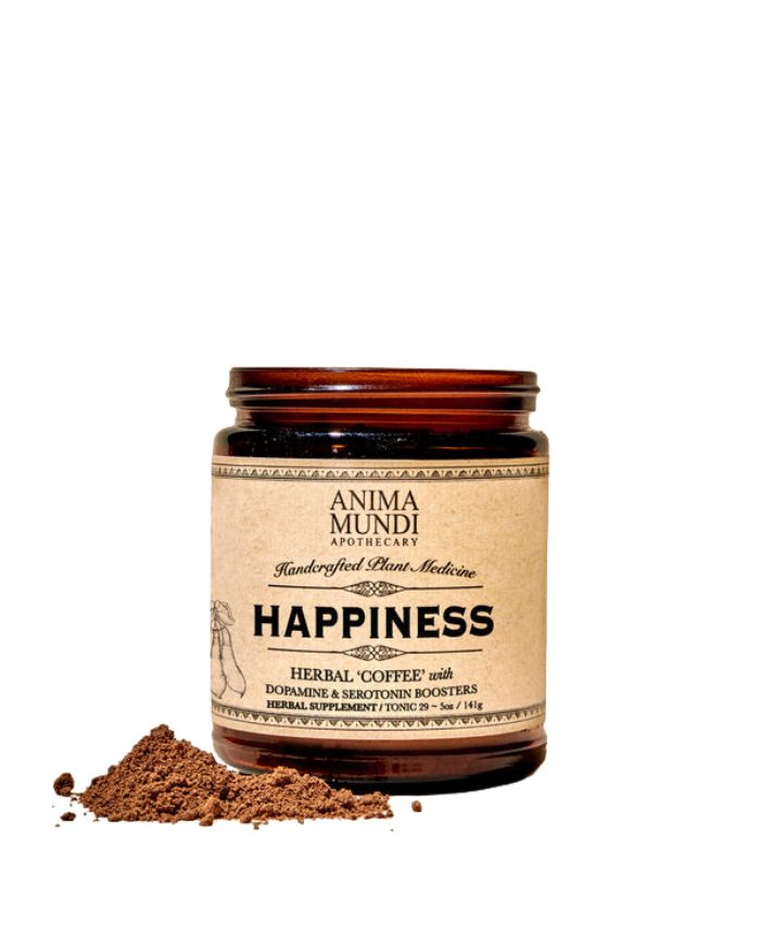 Anima Mundi HAPPINESS POWDER Herbal Coffee, Serotonin + Dopamine