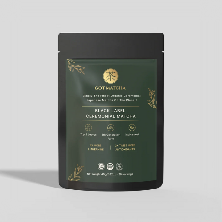 40 Grams of Got Matcha - Black Label Organic Ceremonial Matcha