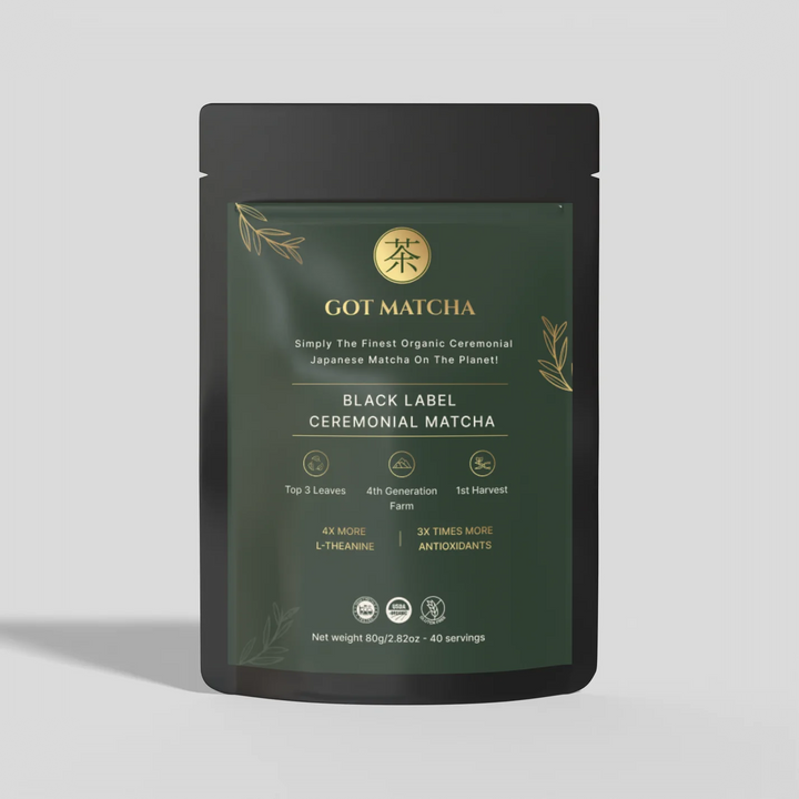 80 Grams of Got Matcha - Black Label Organic Ceremonial Matcha