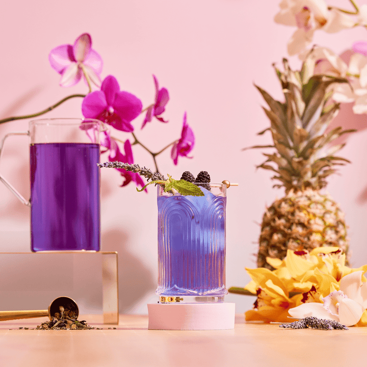 Magic Hour Blue Pineapple: Ceremonial Soda Pop Tea Tropical Soda Pop Flavors