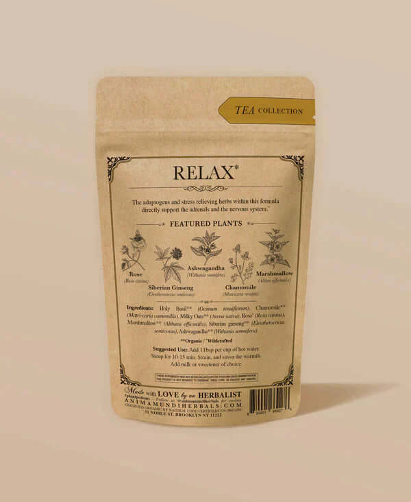 Anima Mundi CALM Tea  Directions