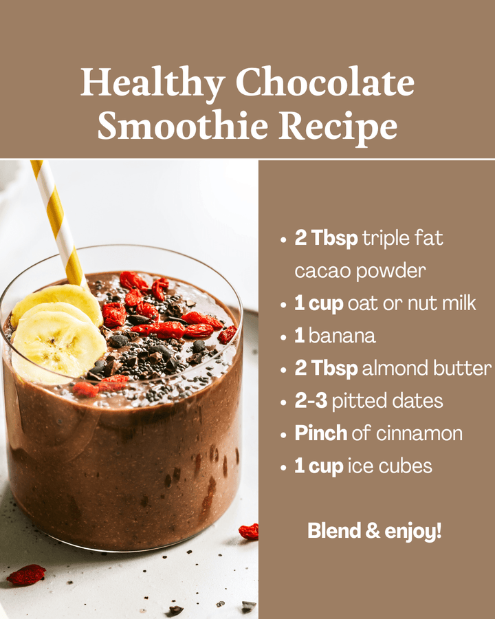Ora Cacao Triple Fat Cacao Powder for cacao drinks