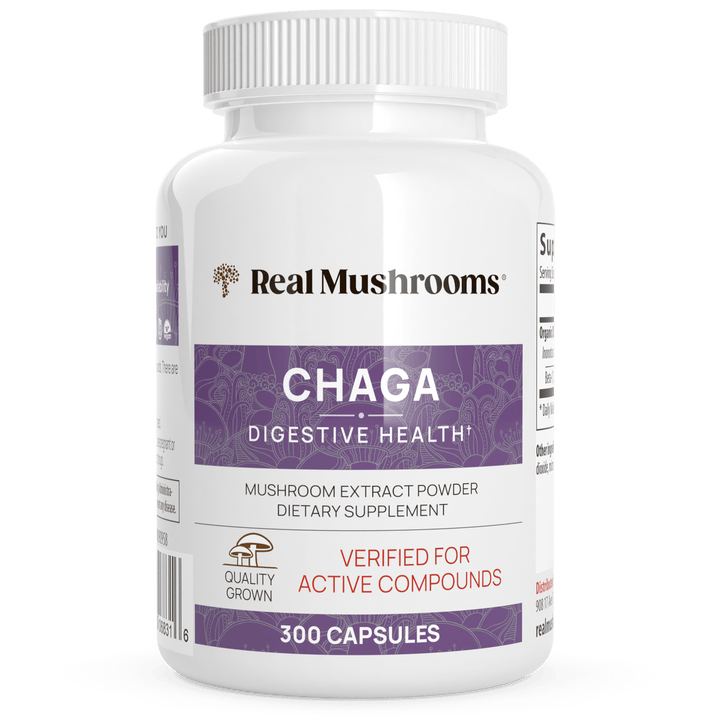 REAL MUSHROOMS Organic Chaga 