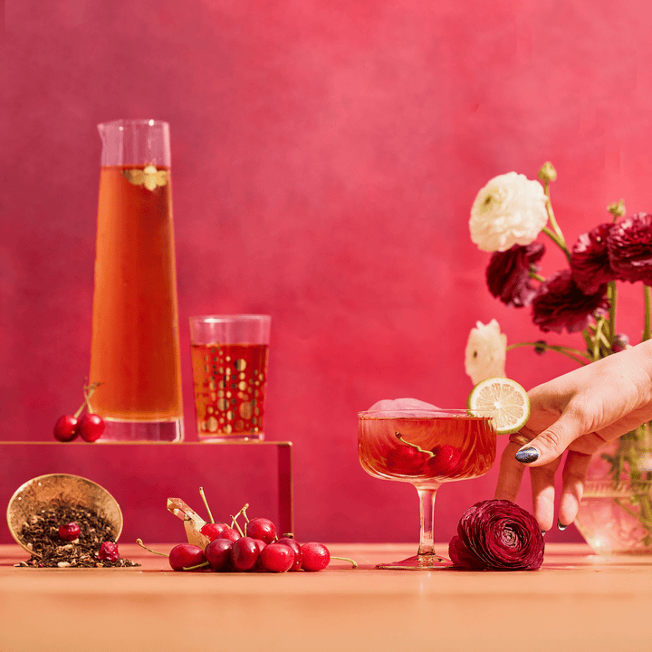 Magic Hour Cherry Cola Black Tea: Ceremonial Soda Pop Tea Authentic Cherry Cola Flavor 