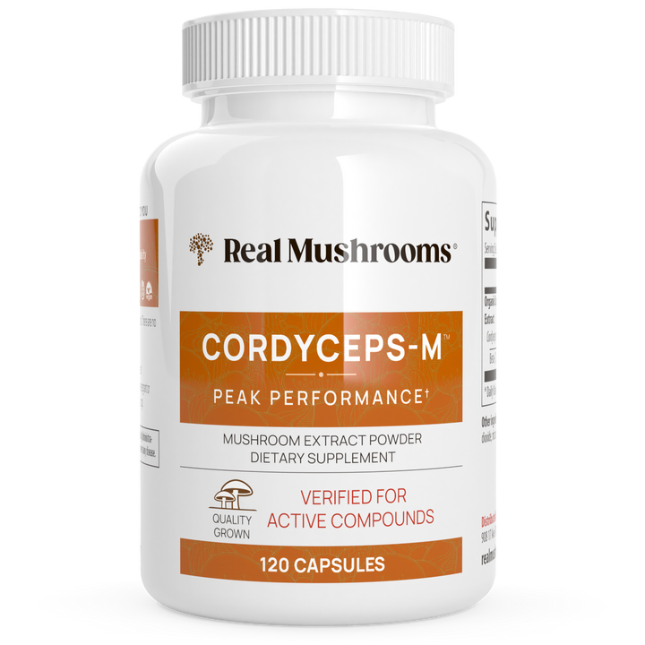 Real Mushrooms Cordyceps-M 120 Capsules