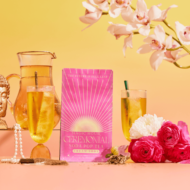 Magic Hour Cream Soda White Tea: Ceremonial Soda Tea Rich in Antioxidants