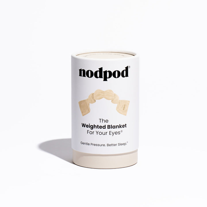 Nodpod Sleep Mask allowing your body’s melatonin to flow and helping you wake up feeling truly refreshed