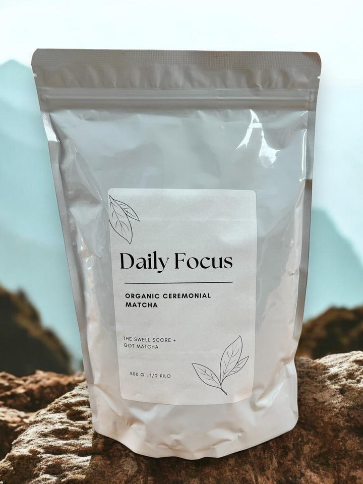 Daily Focus Organic Ceremonial Matcha by Got Matcha and The Swell Score
