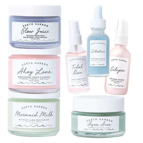 Earth Harbor Low-Tox Skincare Essentials Bundle