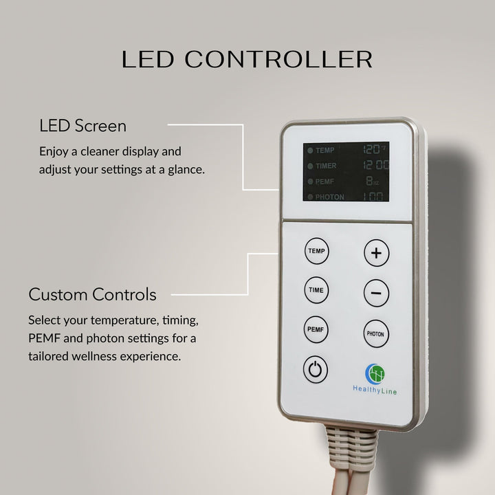 Enjoy Platinum Series | PEMF Infrared Heating Mats with it's customized settings.