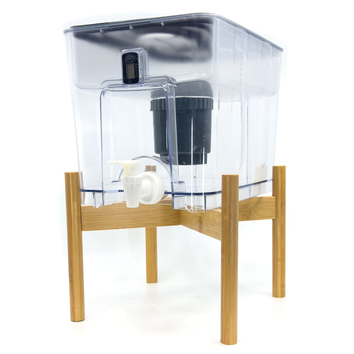 Epic Water Bamboo Dispenser Stand with Dispenser