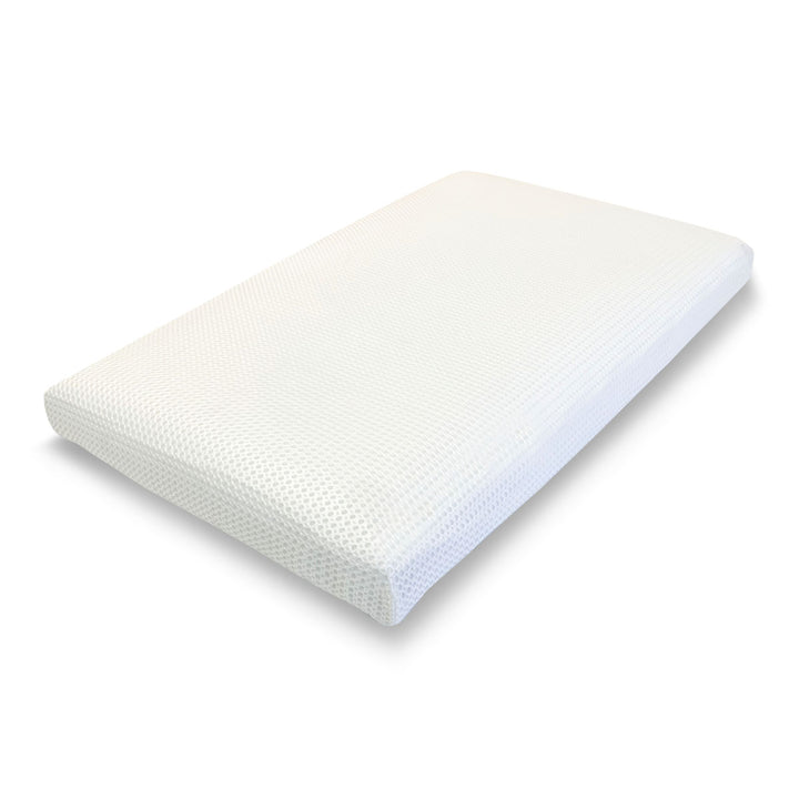 Naturepedic - Lullaby Earth Breathe-Safe Mini Crib Mattress has a Dimensions: 23.5" x 37.5" x 3"