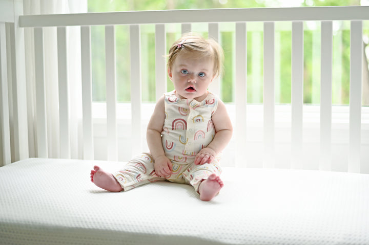 Naturepedic Lullaby Earth Breeze Safe 2-Stage Crib MattressLullaby Earth’s innovative design eliminates the need for cumbersome zippers and complicated maintenance, making it a breeze for busy parents. 