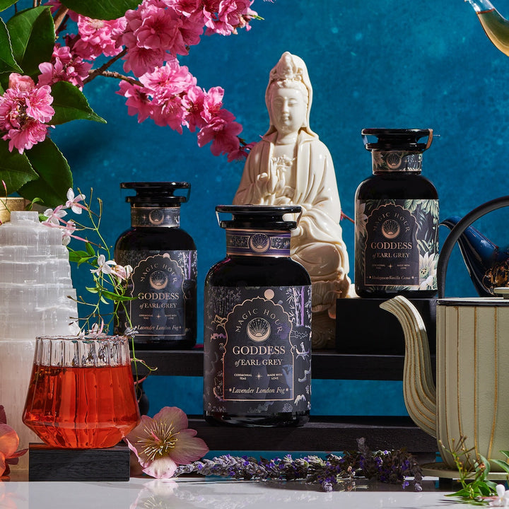 Magic Hour Goddess of Earl: Lavender London Fog- Tea for Blooming Clarity & Calm Moods