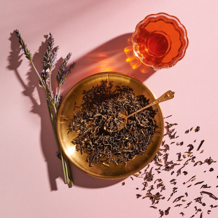 Magic Hour Goddess of Earl: Lavender London Fog- Tea for Blooming Clarity & Calm Moods Premium Earl Grey with bergamot is known for gentle alertness and sharpening focus—ideal for work, study, or creative flow.
