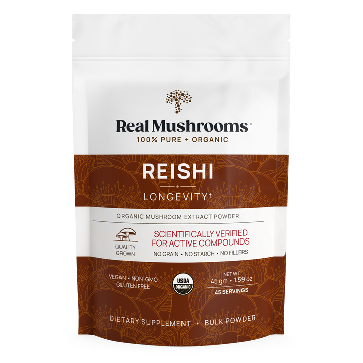 Real Mushrooms Reishi Mushroom Powder Extract