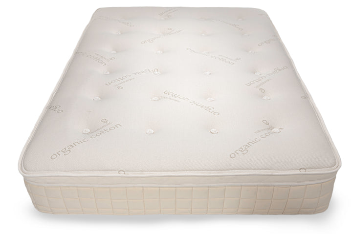 Experience ultimate comfort with the Concerto Plush Pillow Top Mattress of Naturepedic