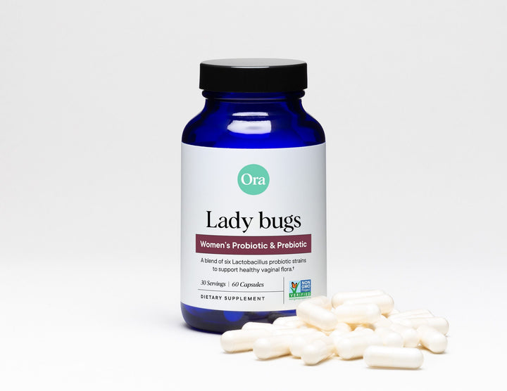 Ora Organic Lady Bugs: Probiotic Capsules for Women