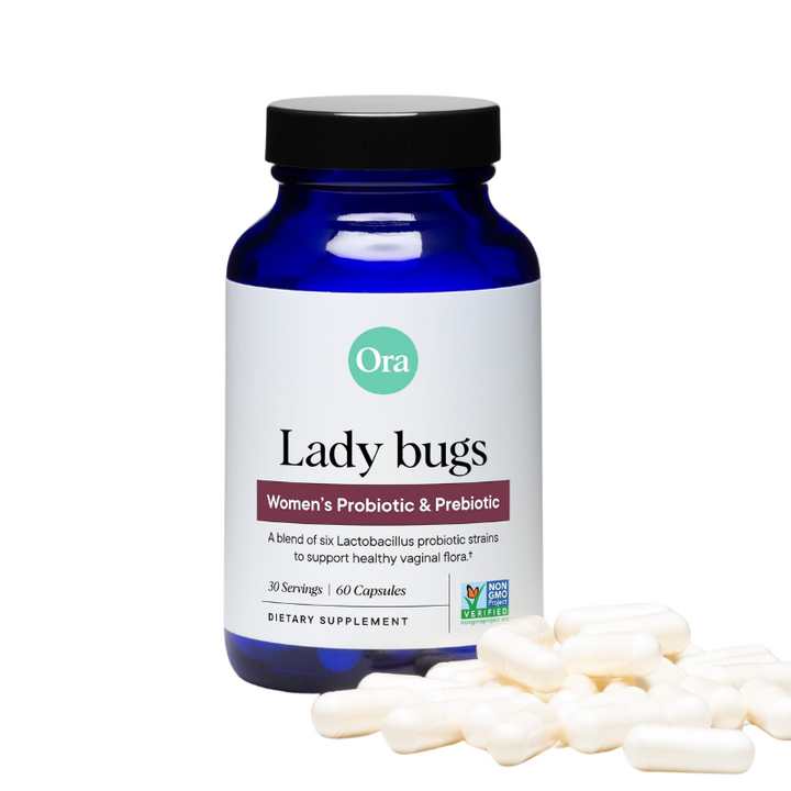 Ora Organic Lady Bugs: Probiotic Capsules for Women