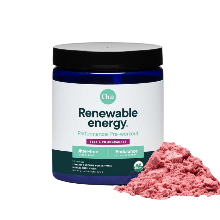 Ora Organic Renewable Energy: Pre-workout Powder