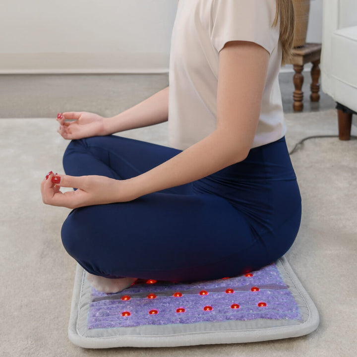 Relax and meditate with Platinum Series | PEMF Infrared Heating Mats.