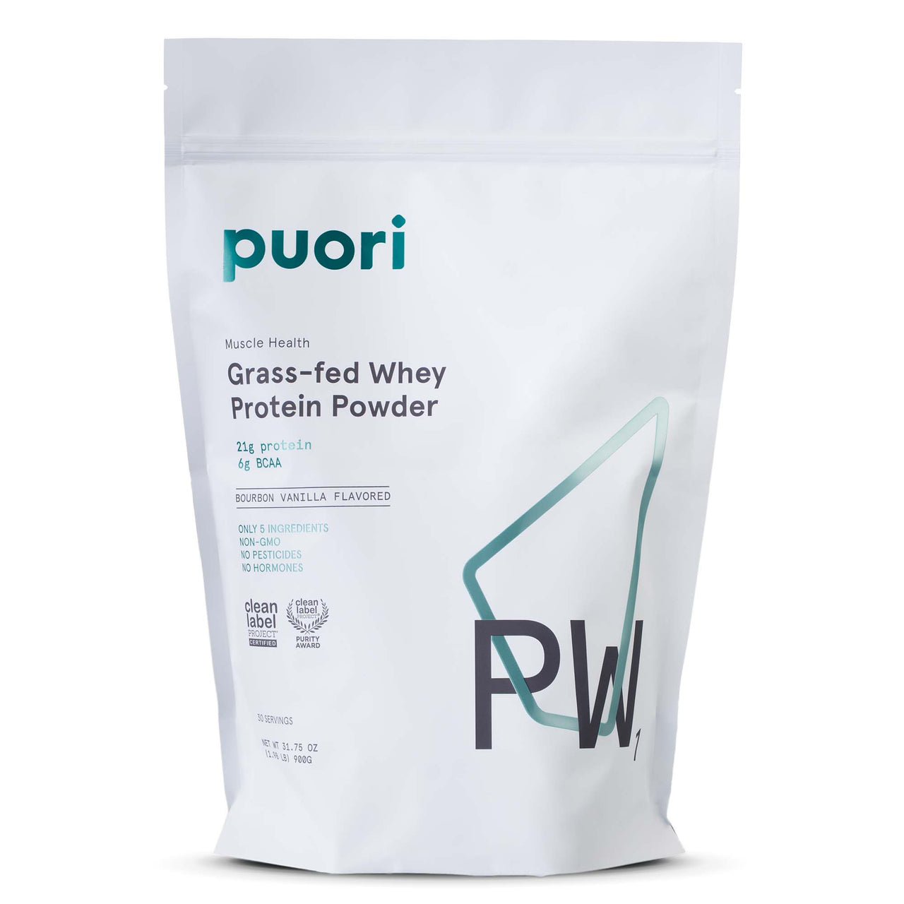 Puori PW1 - Whey Protein Powder (Bourbon Vanilla)