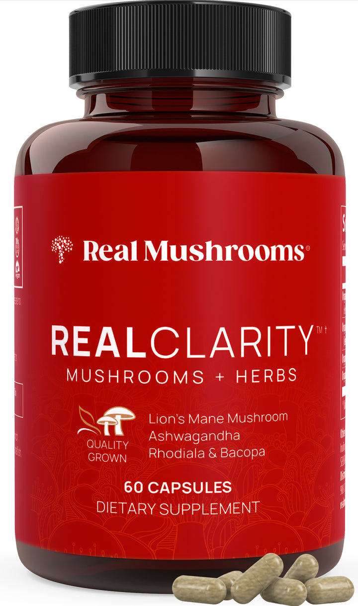 RealClarity - Lion's Mane, Ashwagandha, Rhodiola and Bacopa