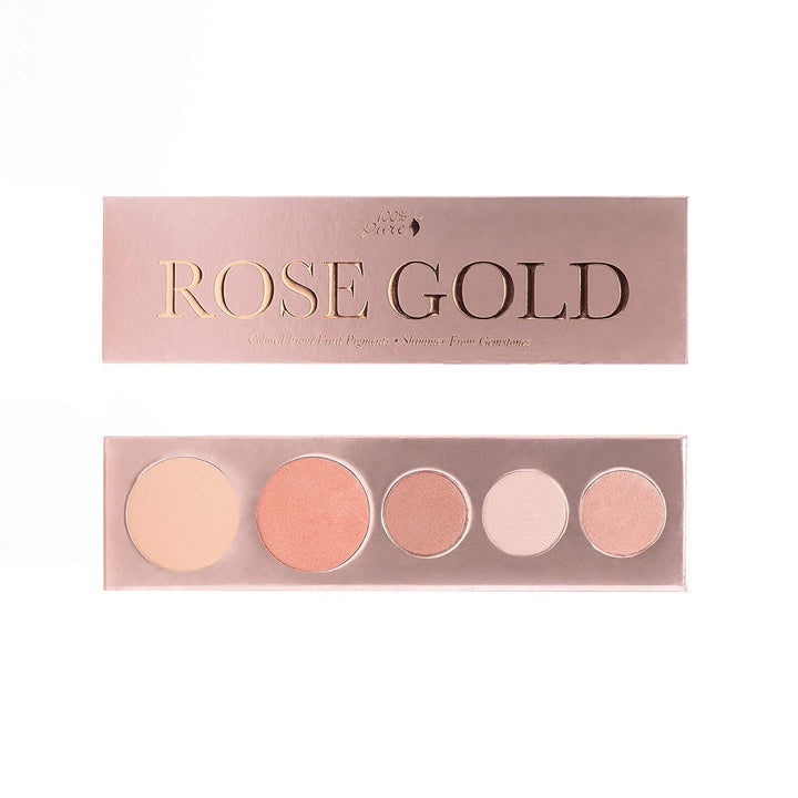100% PURE Rose Gold Makeup Palette