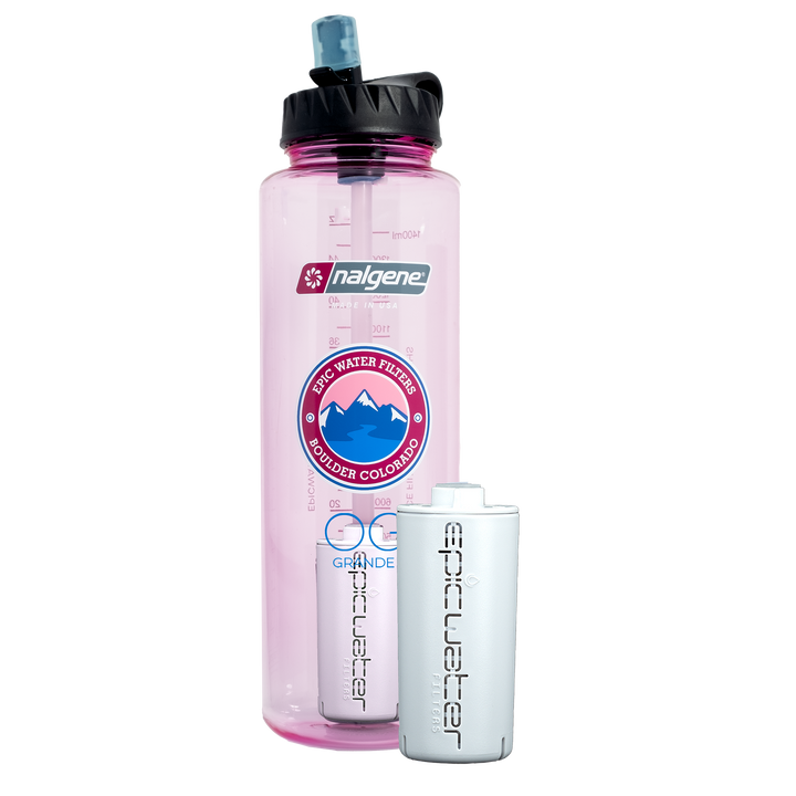 Rose Epic Nalgene OG Grande Water Filter Bottle 48oz