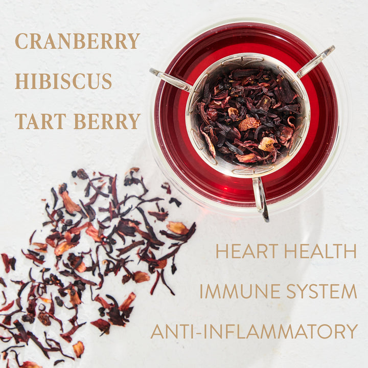 Magic Hour Ruby Moon™ : Hibiscus Elderberry Tea Awaken Radiance and Resilience