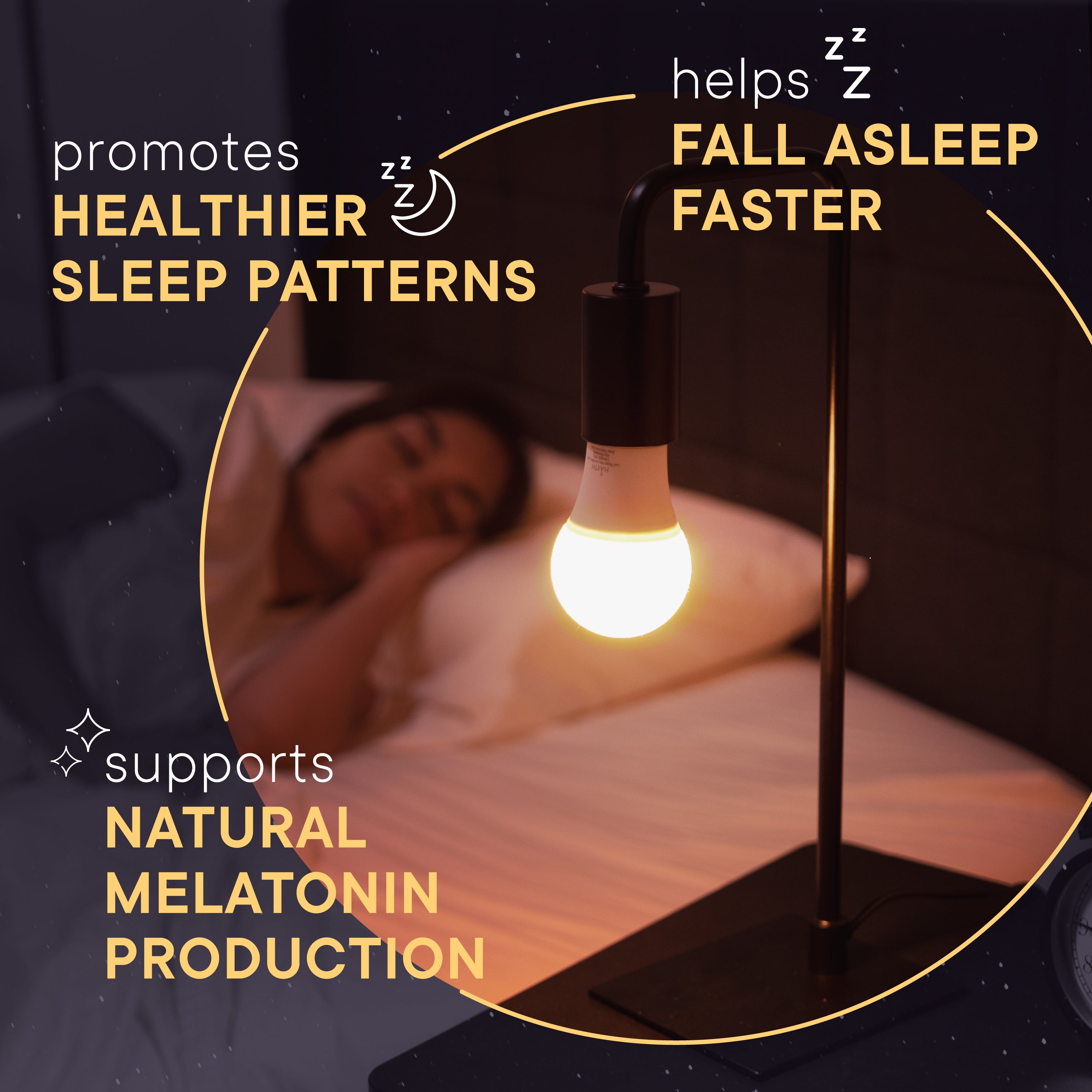 Harth Sleep Shift Light Bulb (7 Watts) Perfect for Bedroom – The Swell ...