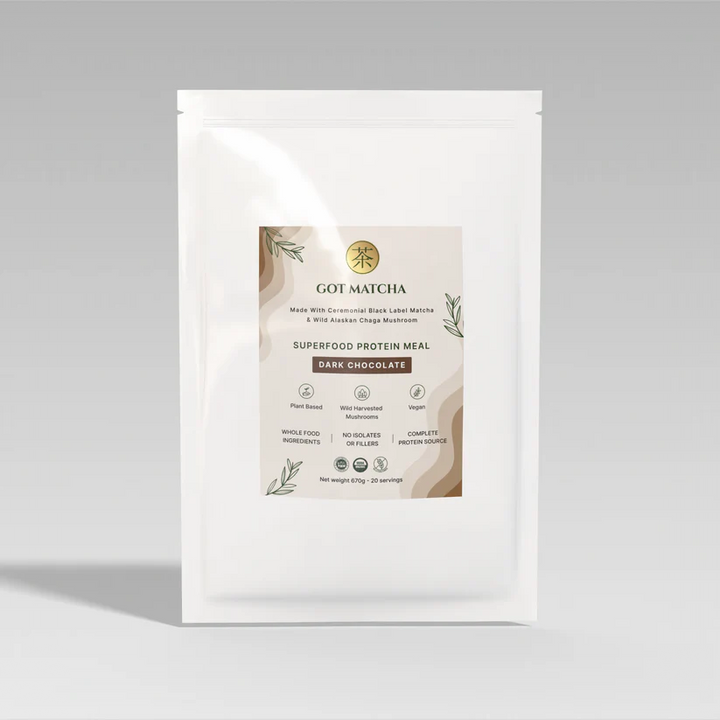 Dark Chocolate Flavor Matcha - Got Matcha Superfood Protein Meal