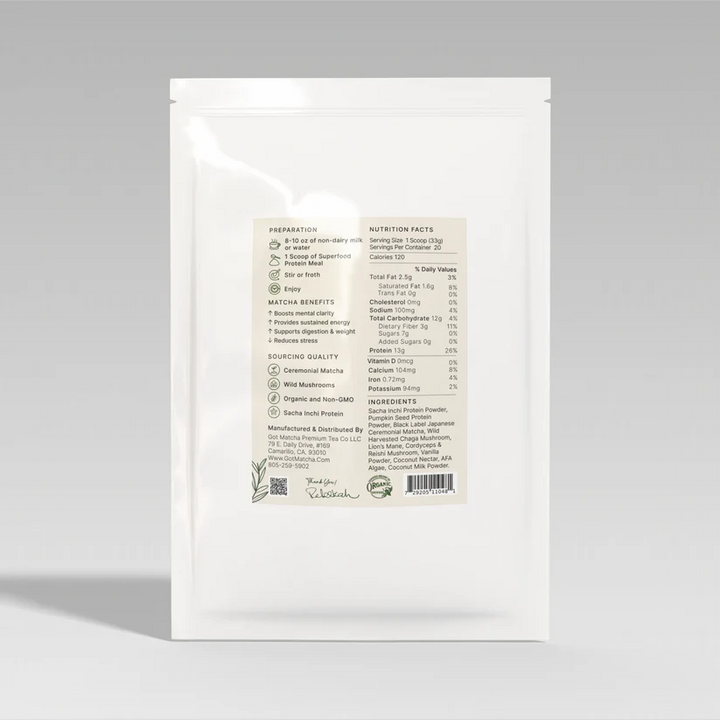 How to preapare Vanilla Flavor Got Matcha Superfood Protein Meal?