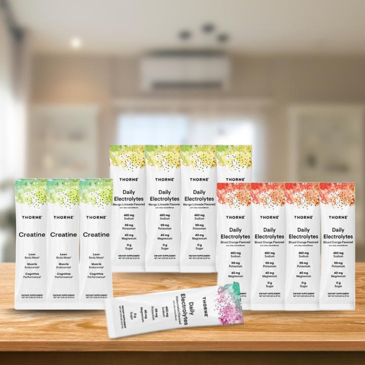 Why choose Thorne Performance & Hydration Travel Bundle?