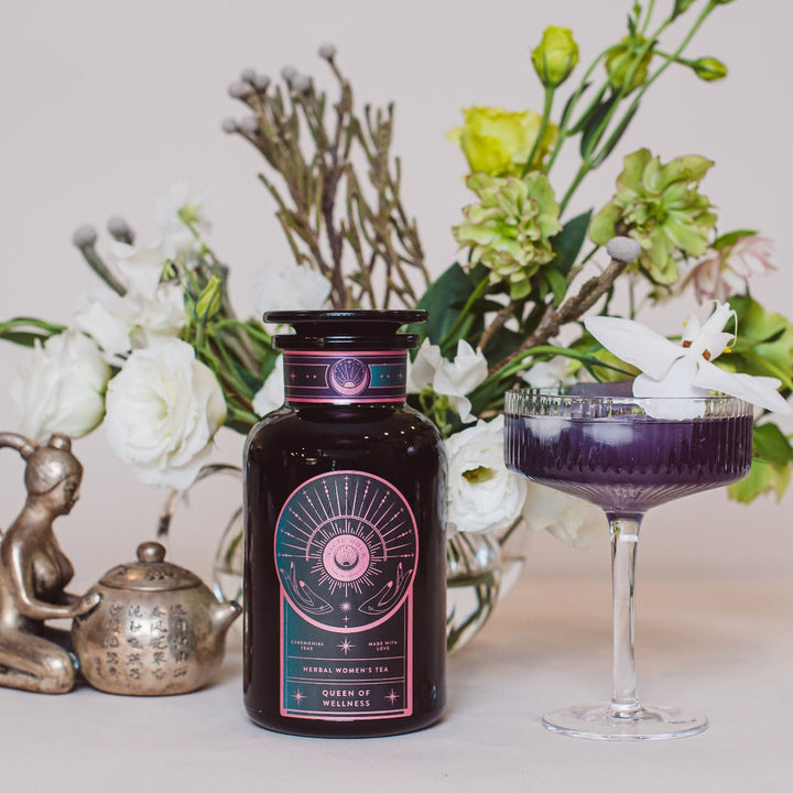 Magic Hour Queen of Wellness: Women's Hormone Balancing Tea for PMS, Healthy Cycles & Menopause