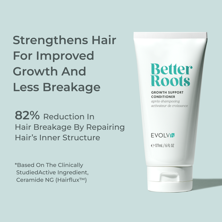 Benefits based on clinical Studies - EVOLVh Better Roots Growth Support Conditioner