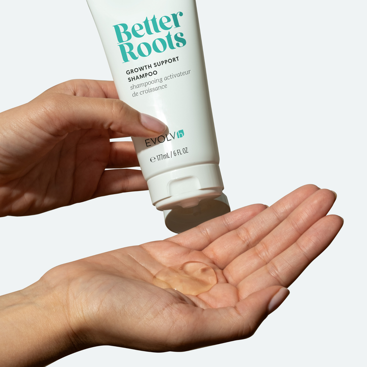 How to use EVOLVh Better Roots Growth Support Shampoo?