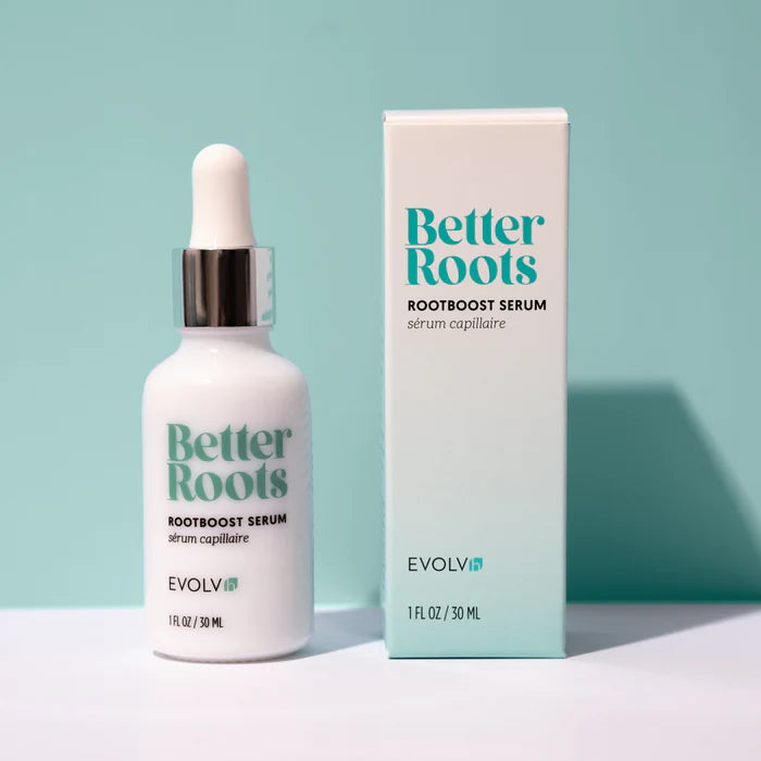 Evolvh Better Roots RootBoost Serum with box