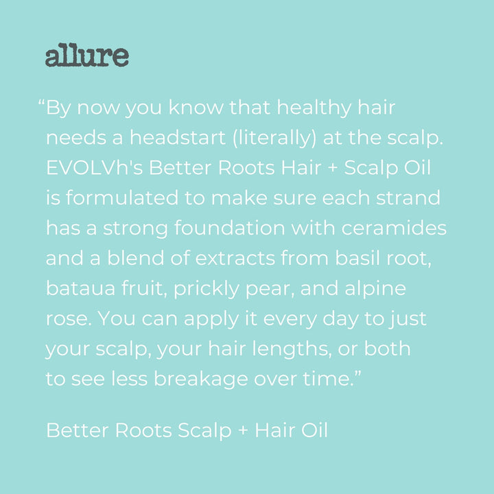 Honest customer review of EVOLVh Better Roots Scalp + Hair Oil