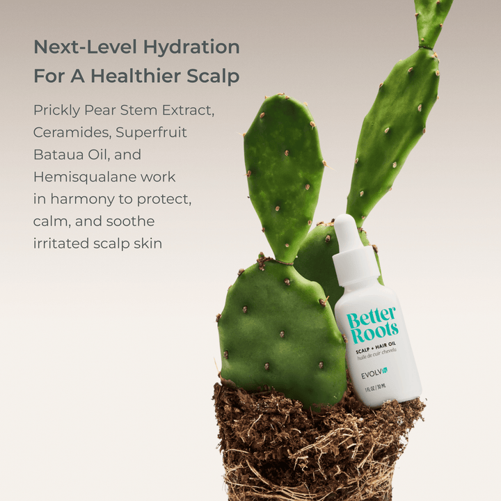 Hydrates Scalp - EVOLVh Better Roots Scalp + Hair Oil